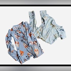 Little Bum Bums bundle of two Sleepers 6-9M & 9-12M